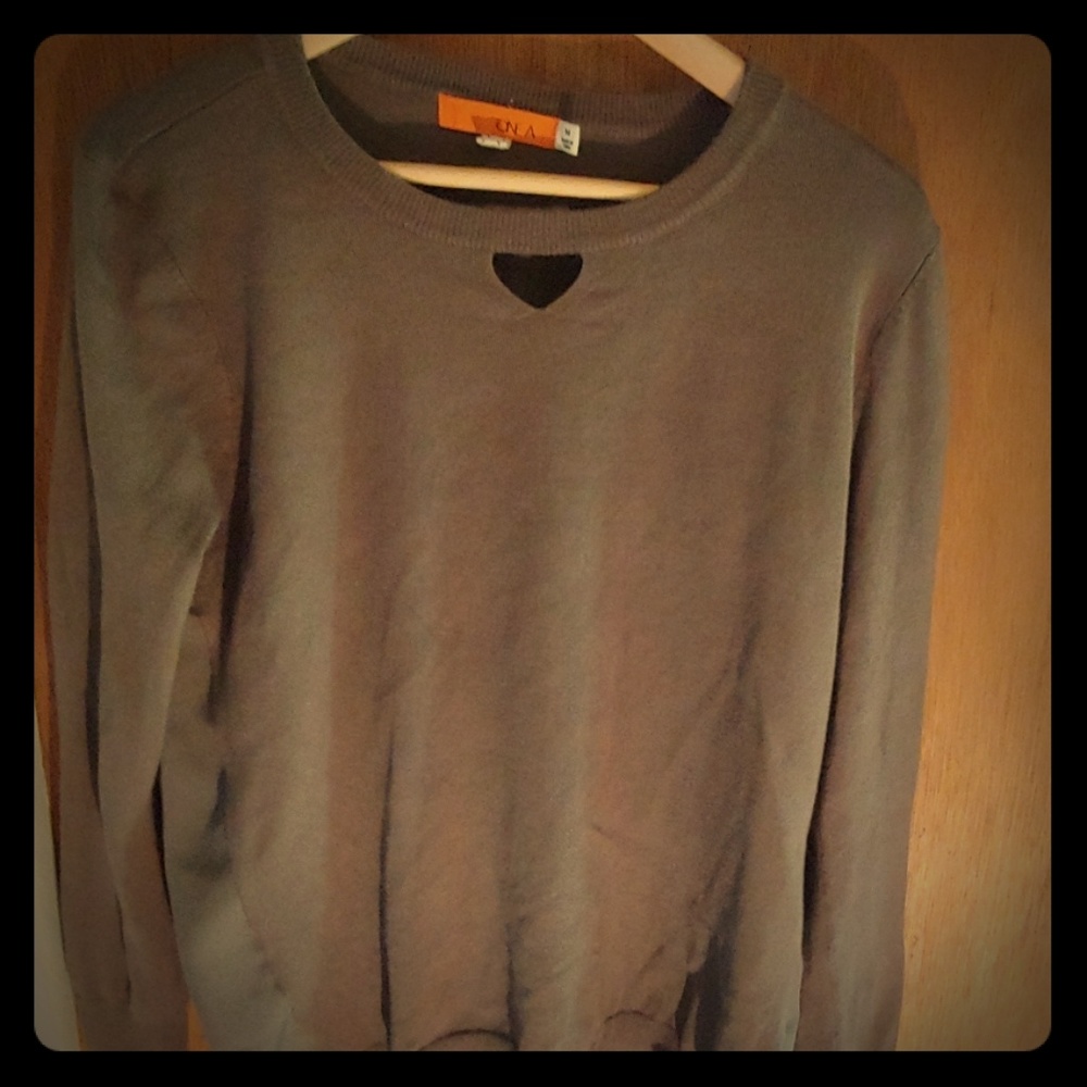 Army green shirt